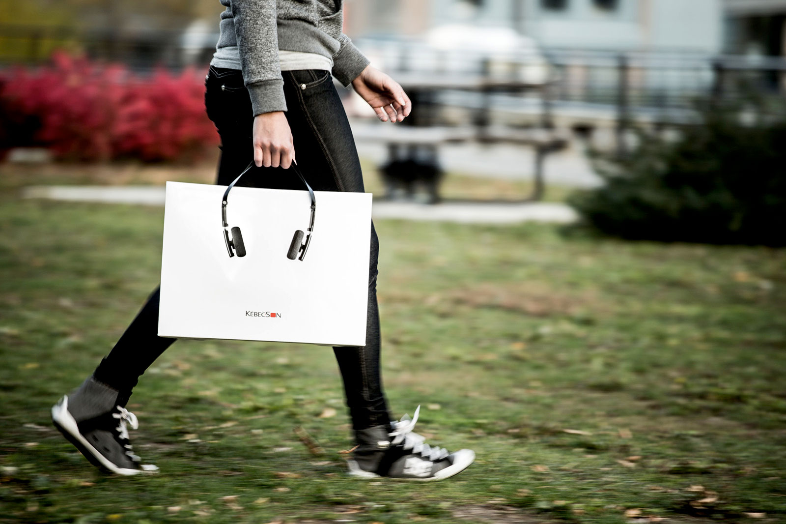 Headphones Shopping Bag