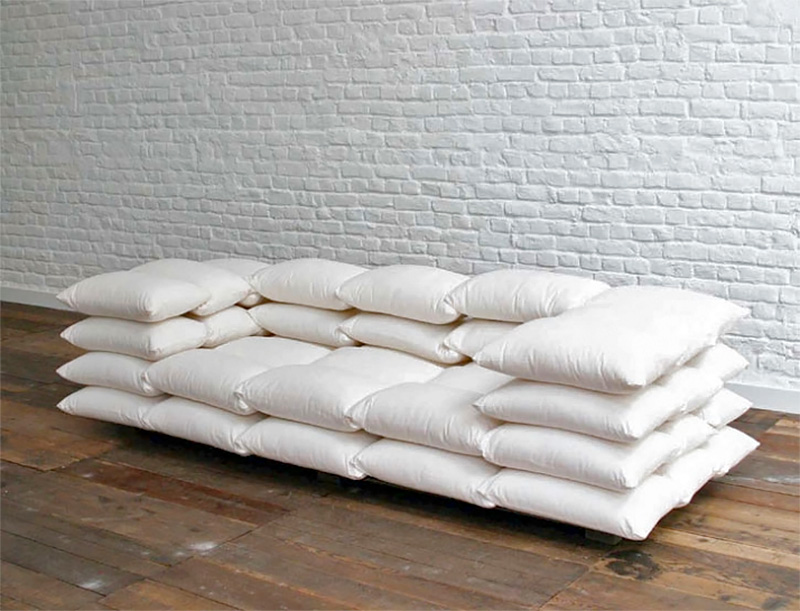 Pillow sofa deals