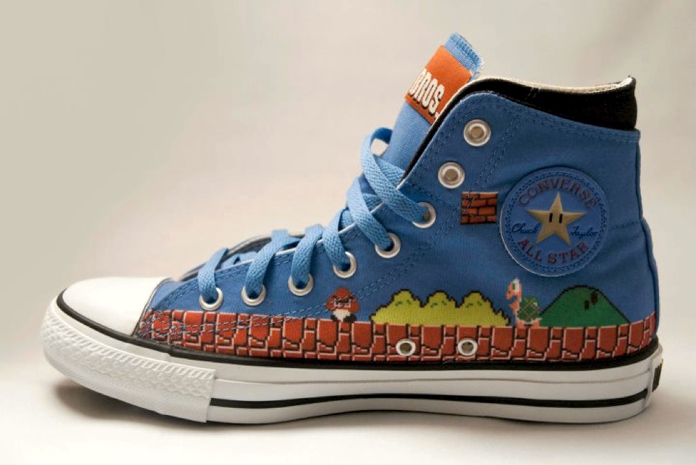 Super Mario Chuck Taylor All Star High Top Shoes