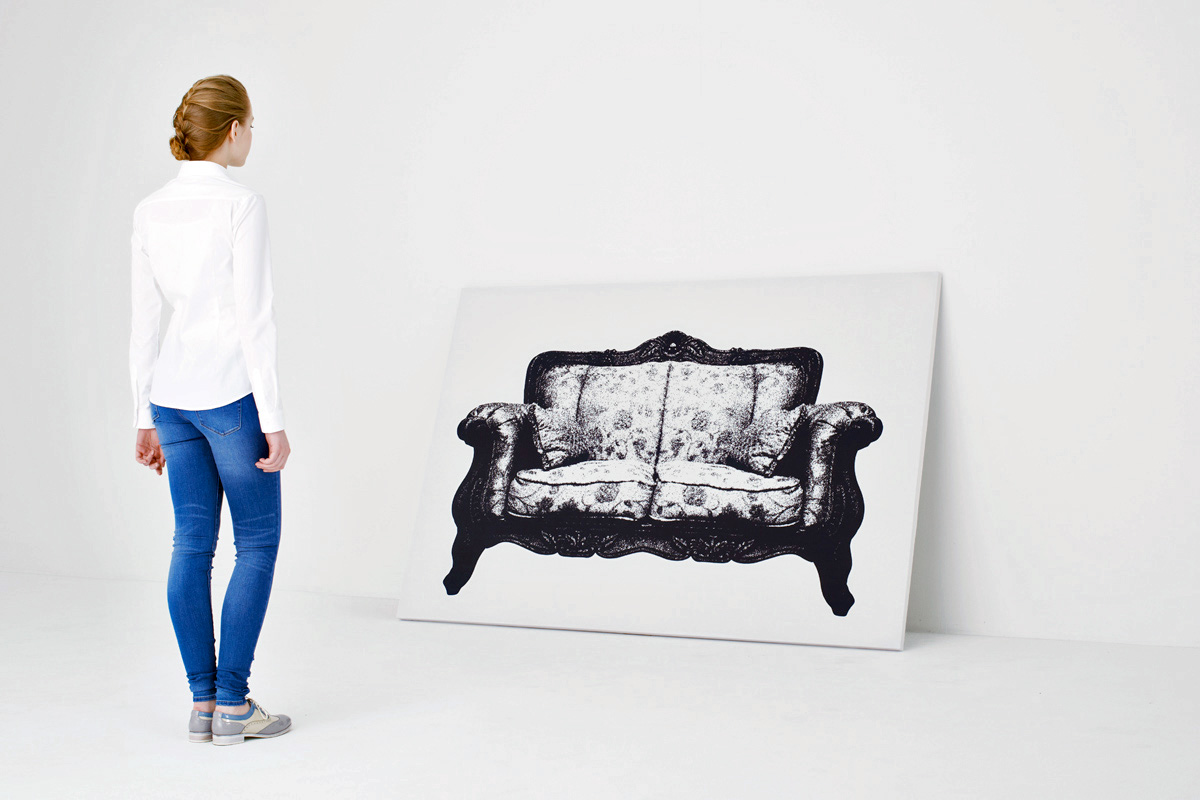 Canvas Couch