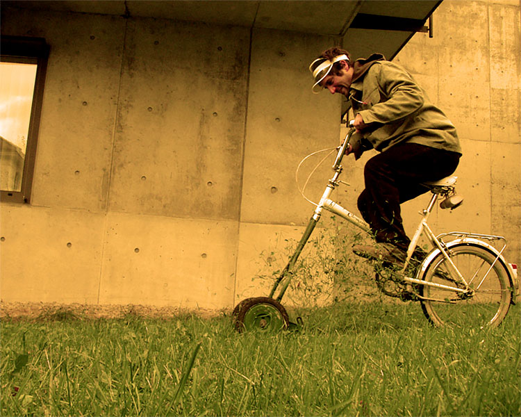 Lawnmower Bicycle
