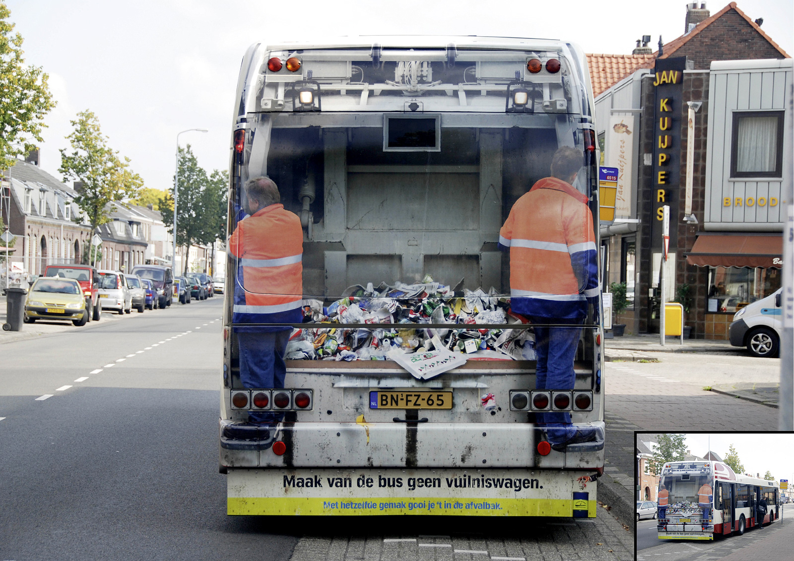 Garbage Truck Bus