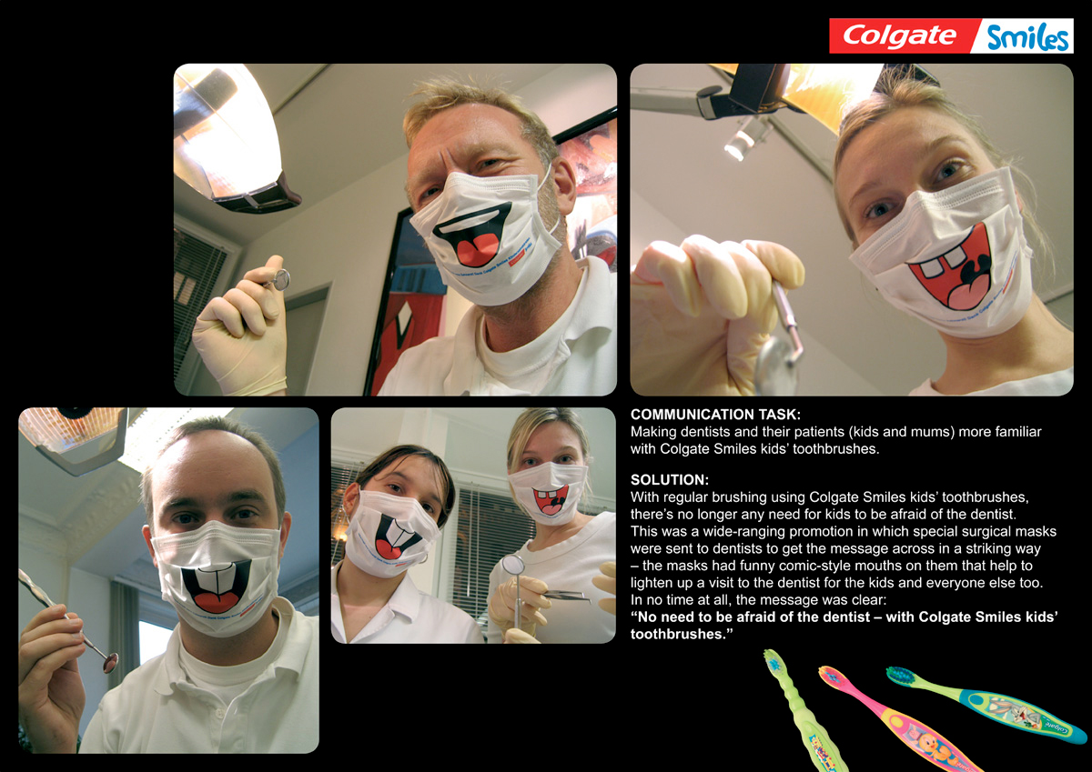 Colgate Smile Dentist Mask