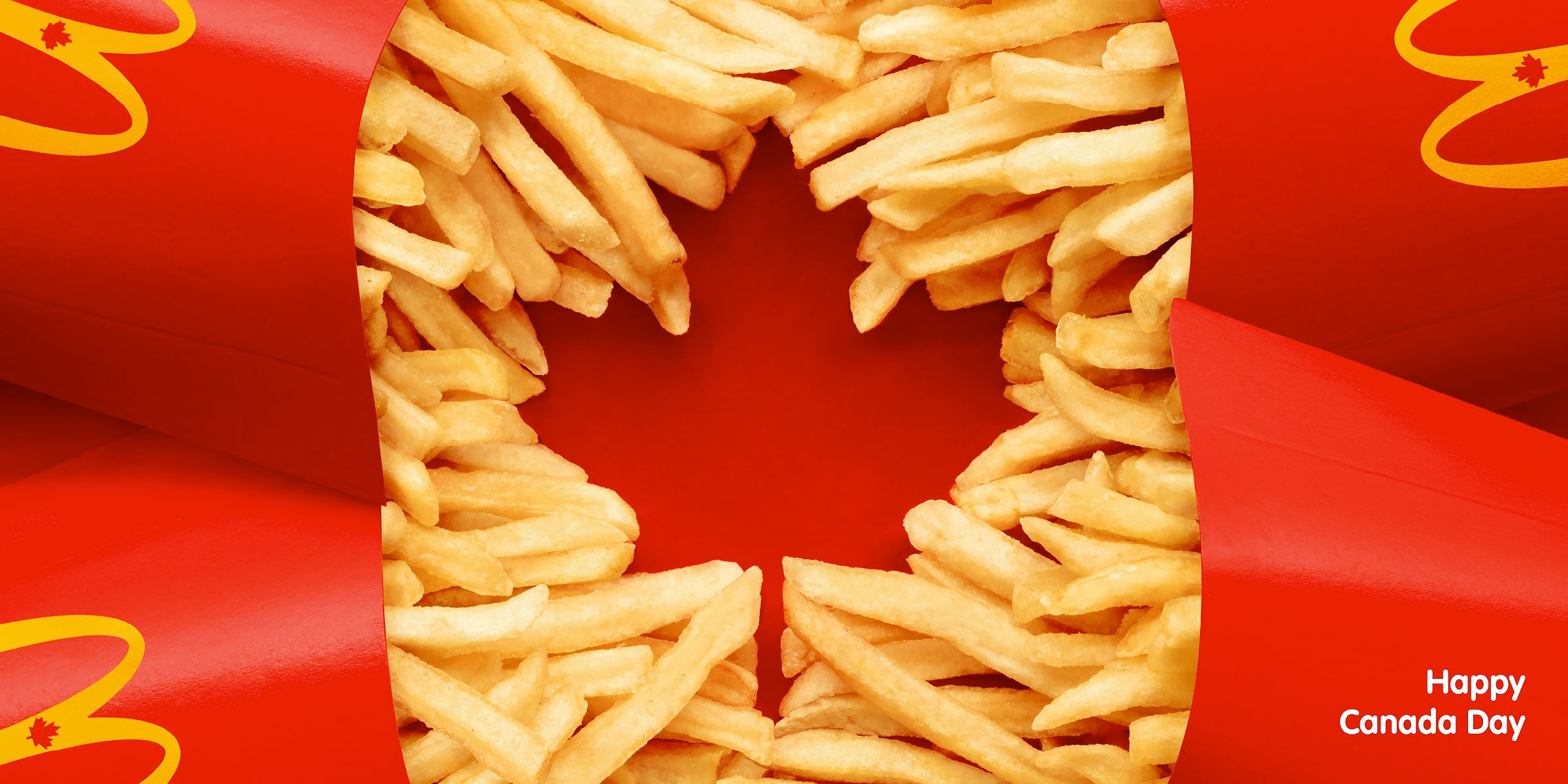 McDonald’s Canadian Flag