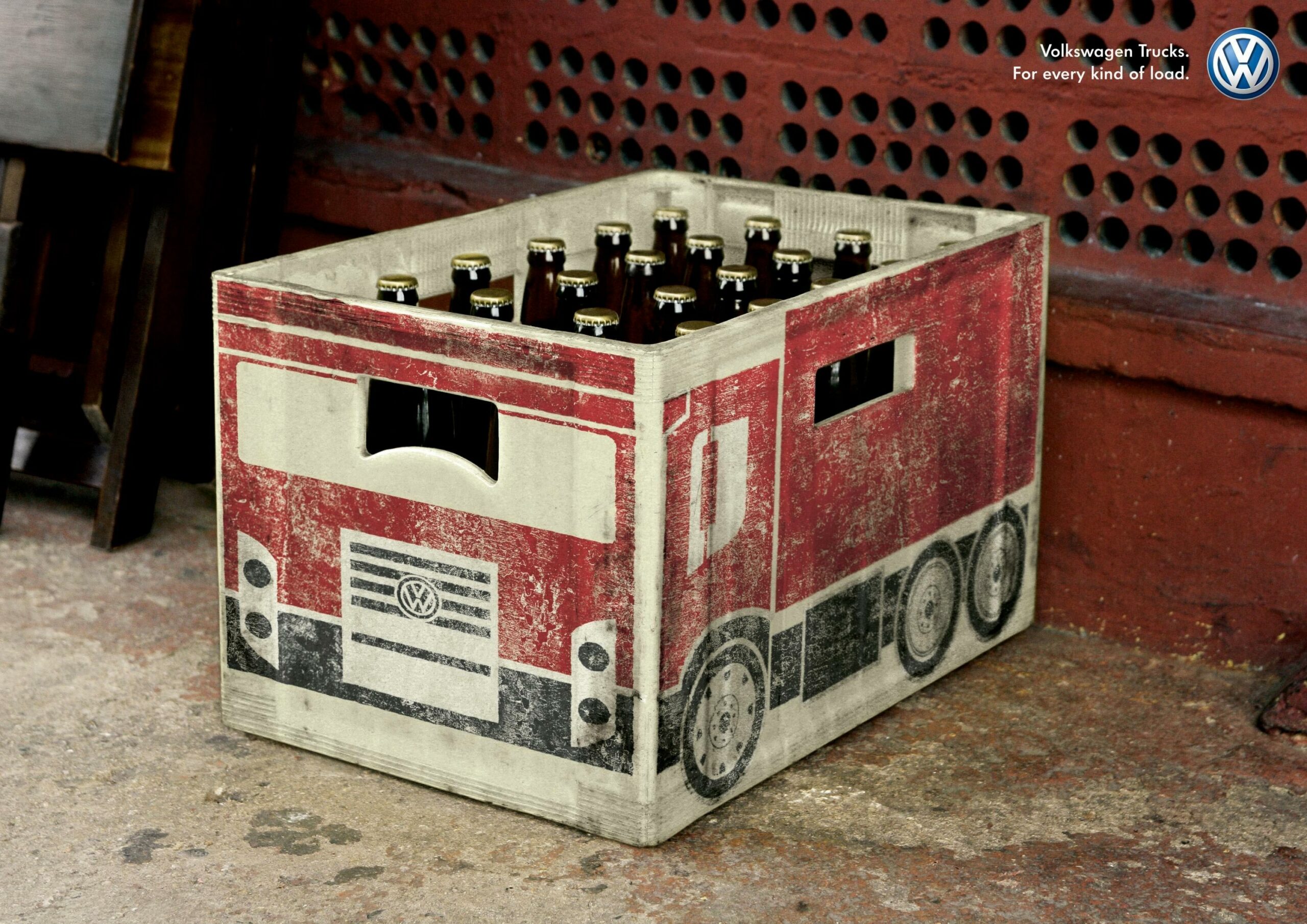 Volkswagen Truck Beer Crate