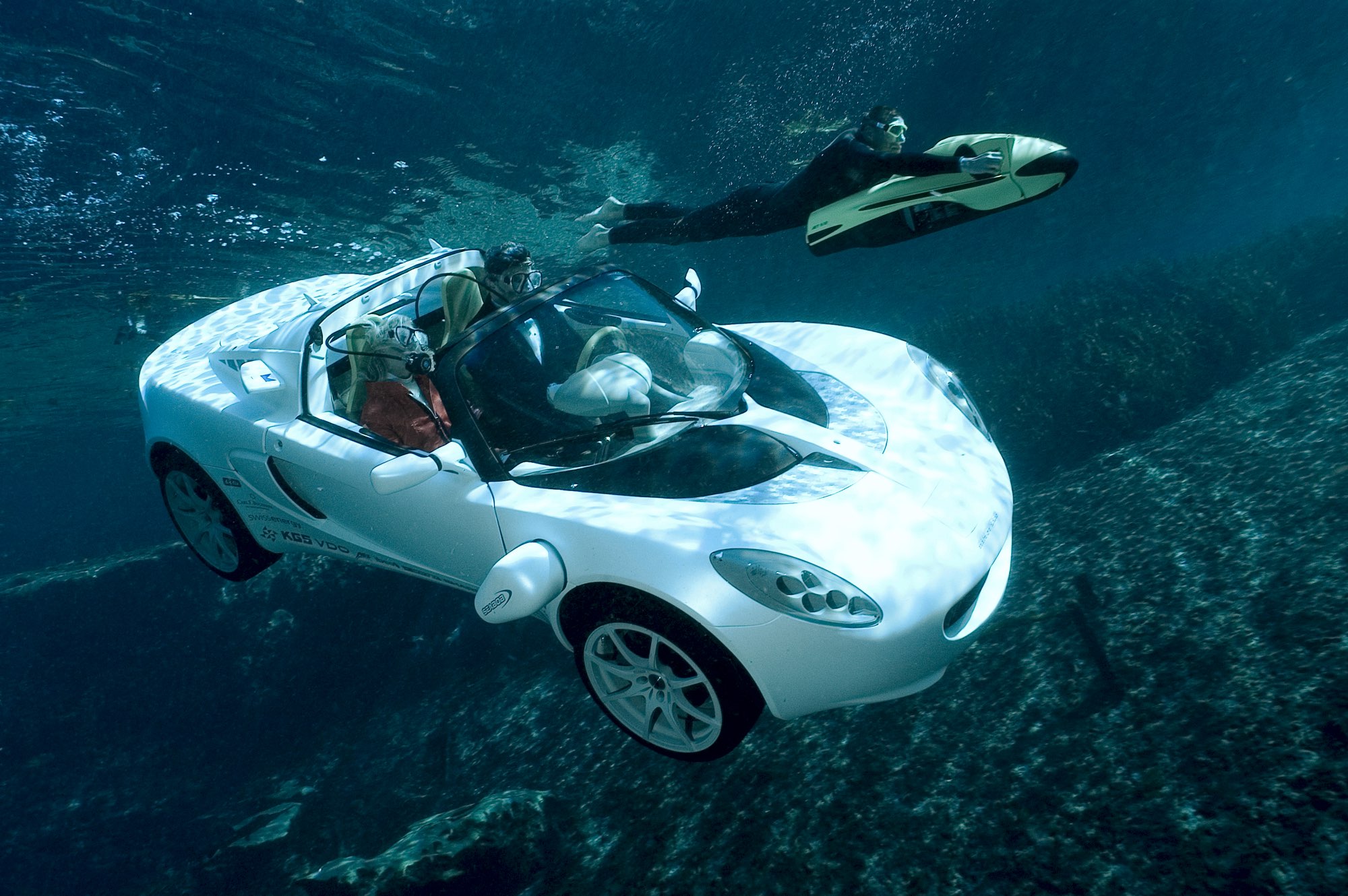 James Bond Underwater Car