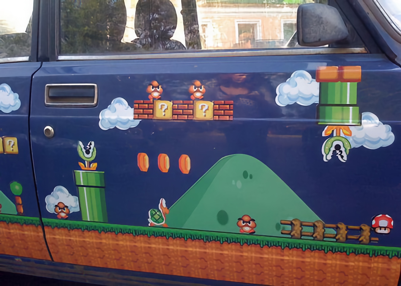 Russian Super Mario Car
