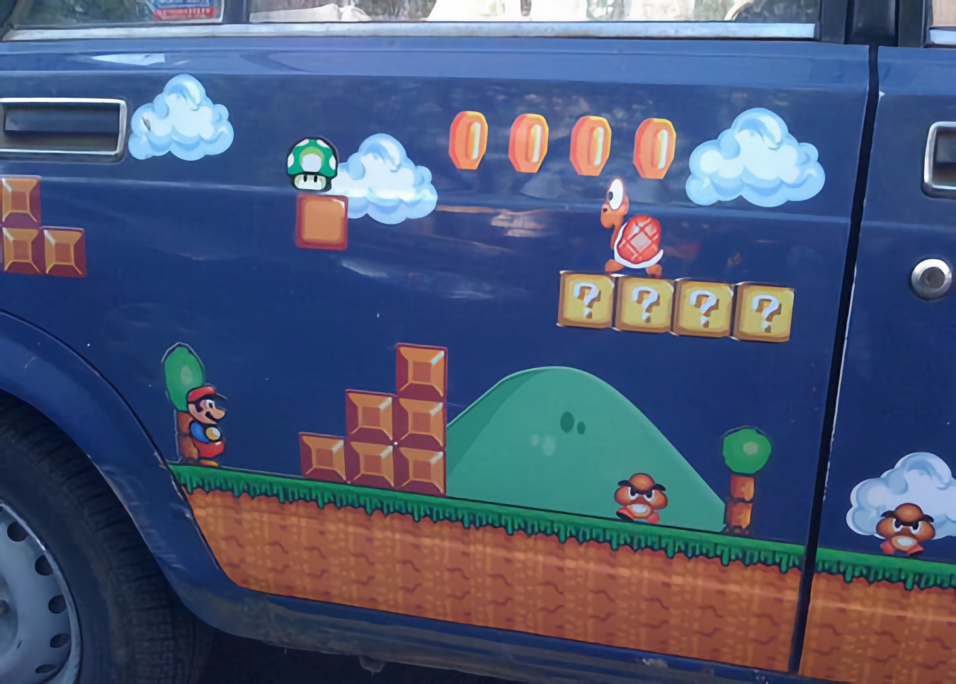 Super Mario Car in Car