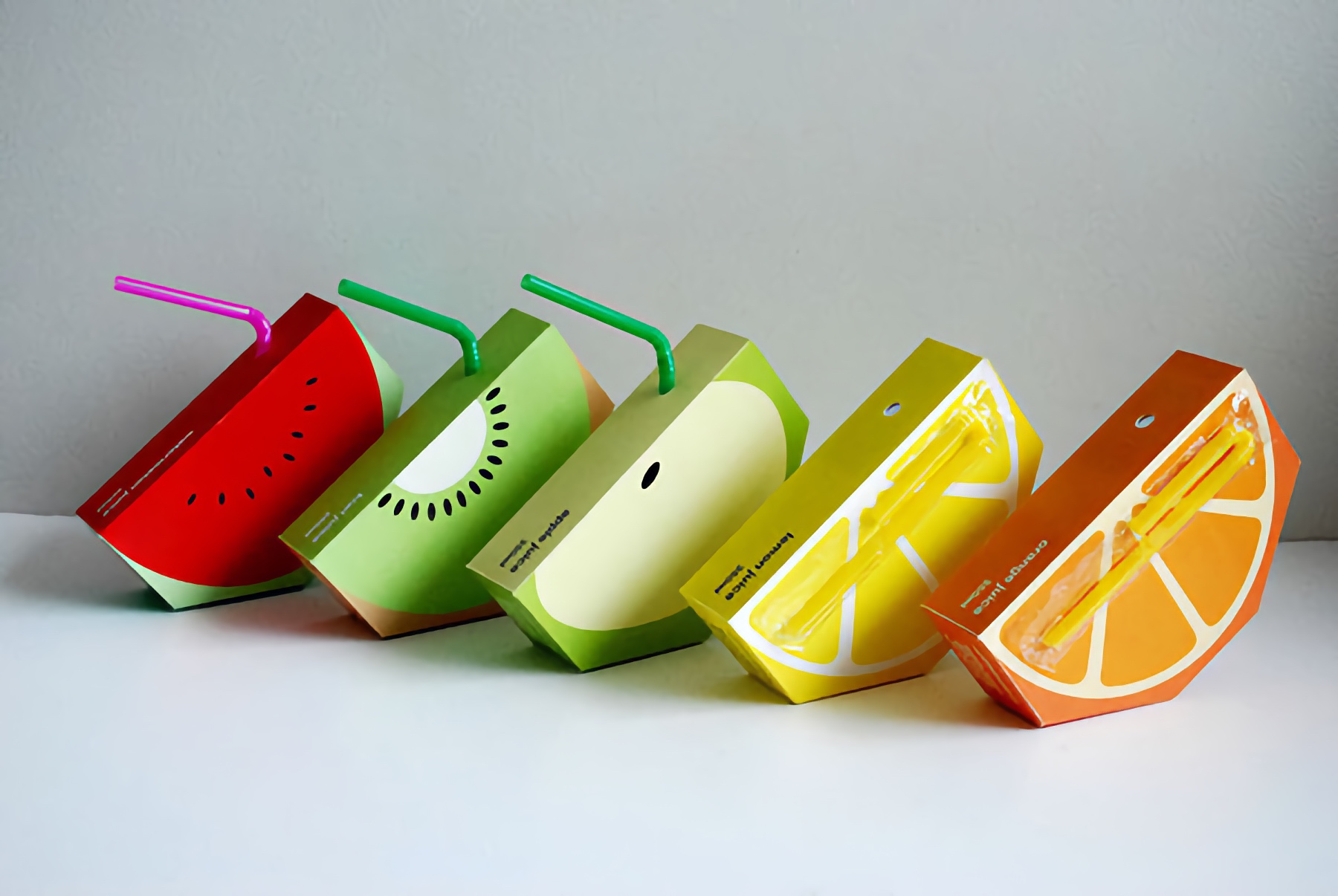 Sliced Fruit Juice Box