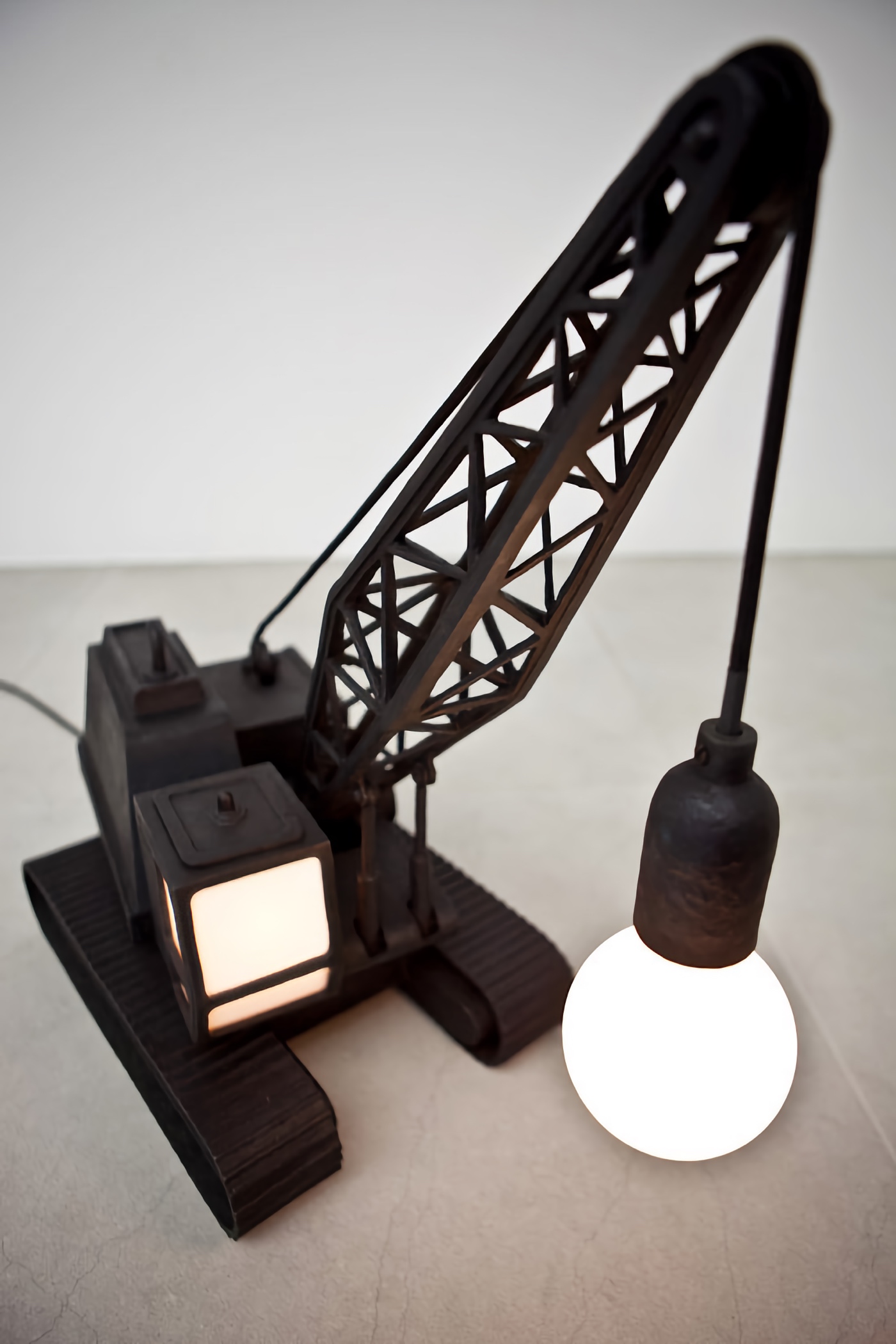 Wrecking Ball Lamp by Studio Job