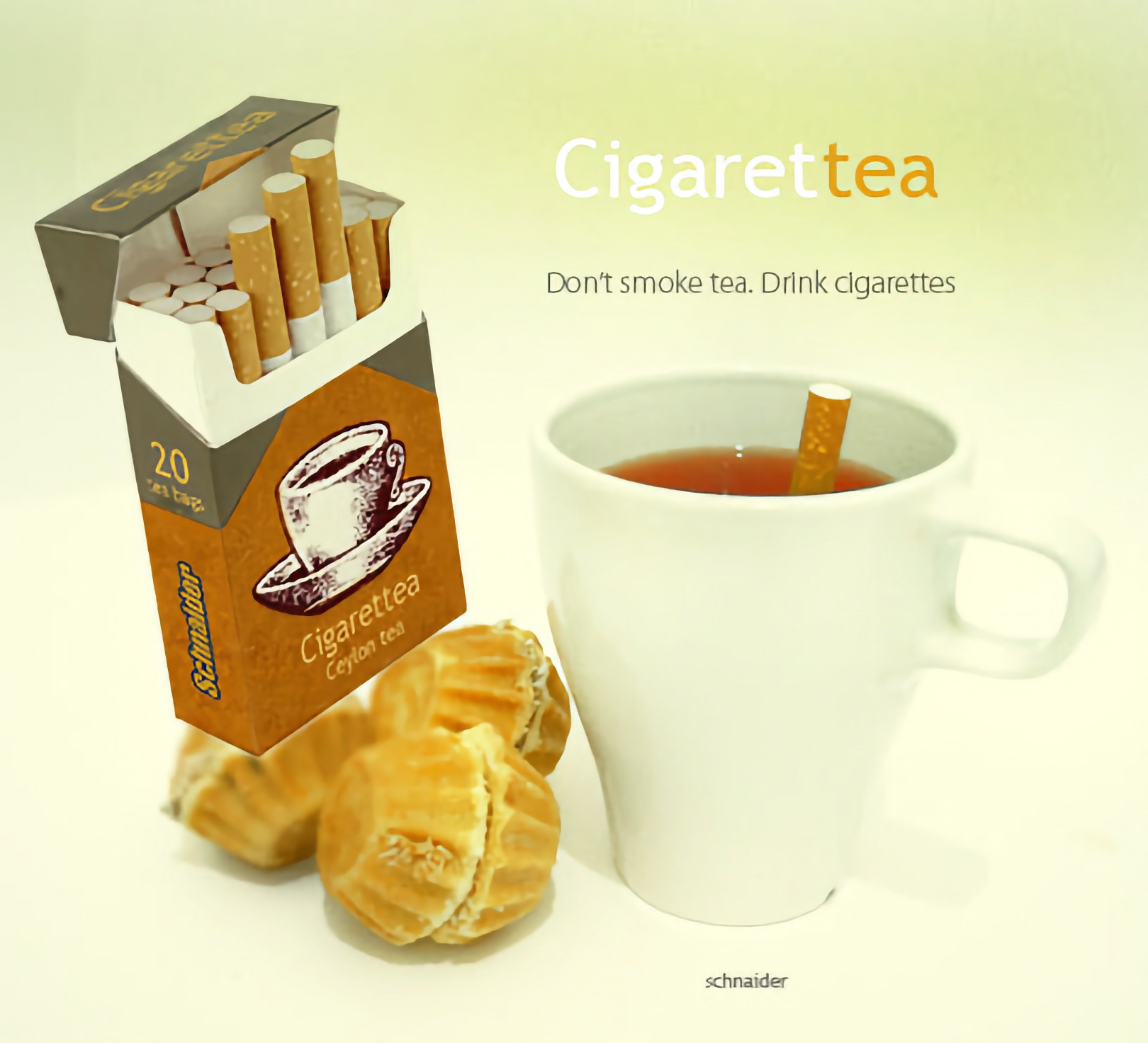 Cigarette Tea Bags