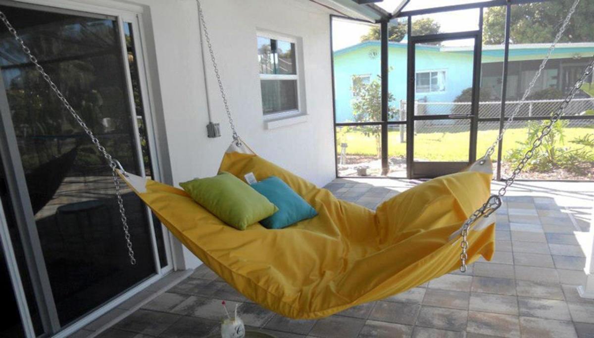 Suspended Hammock Bed