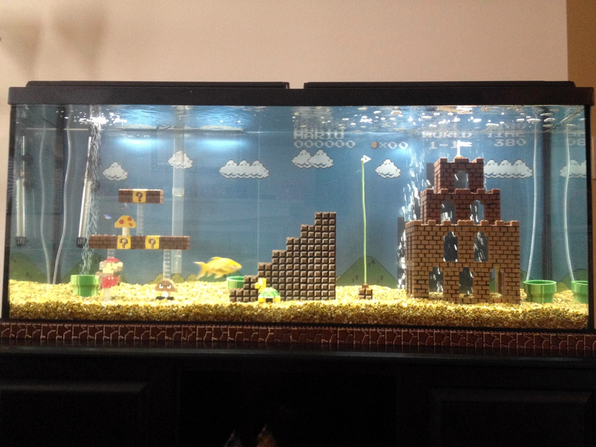 Super Mario Aquarium