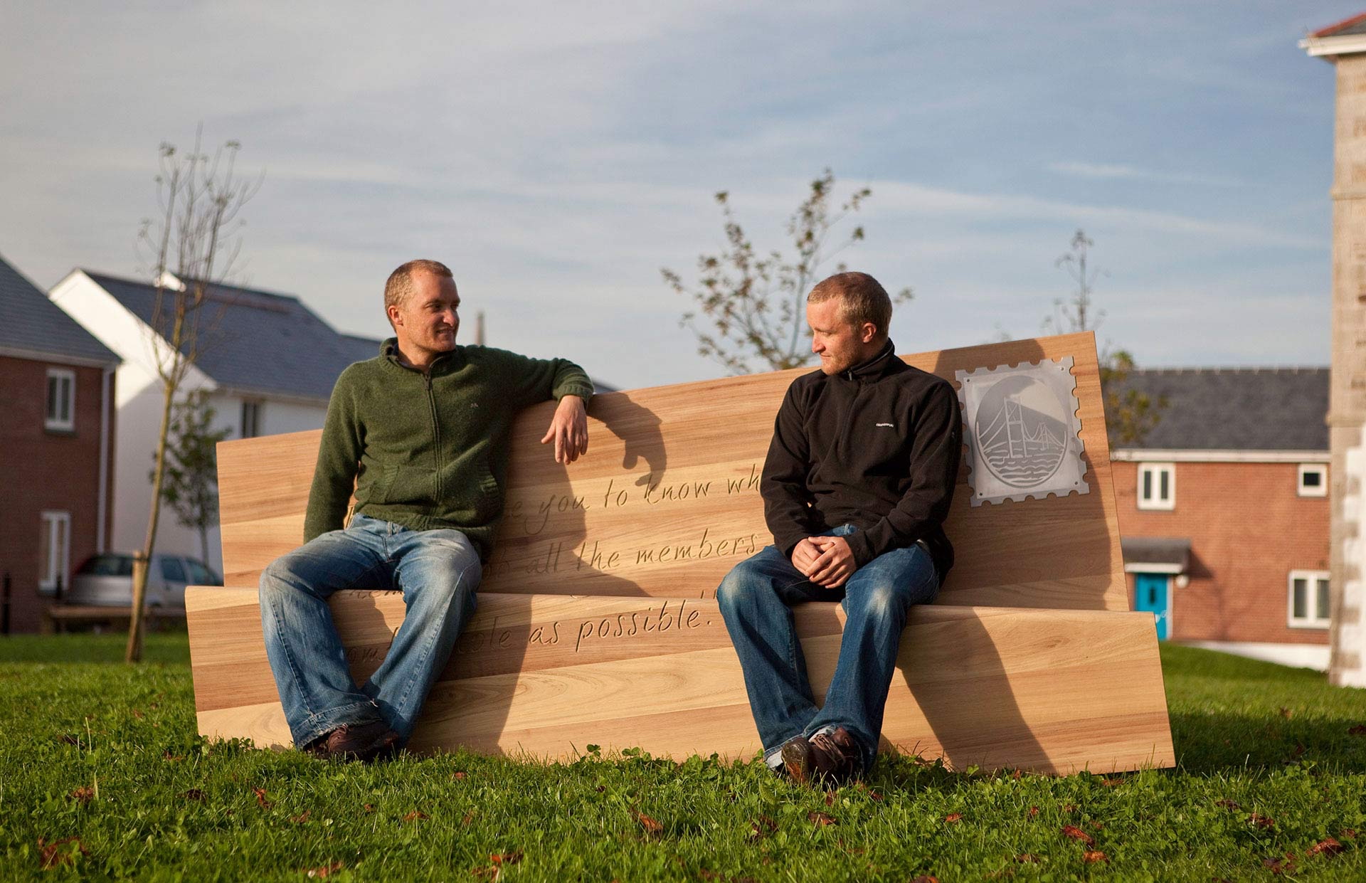 Letter Bench by Boex