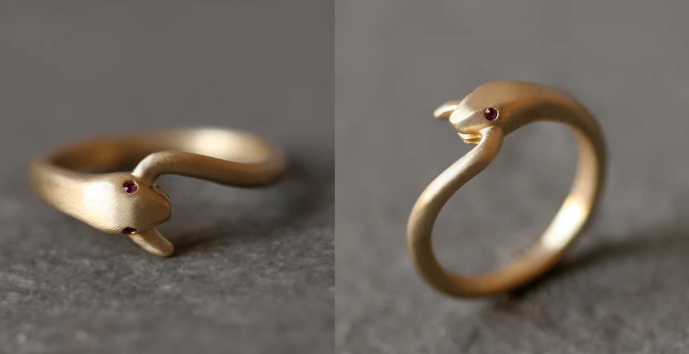 Snake Ring by Michelle Chang