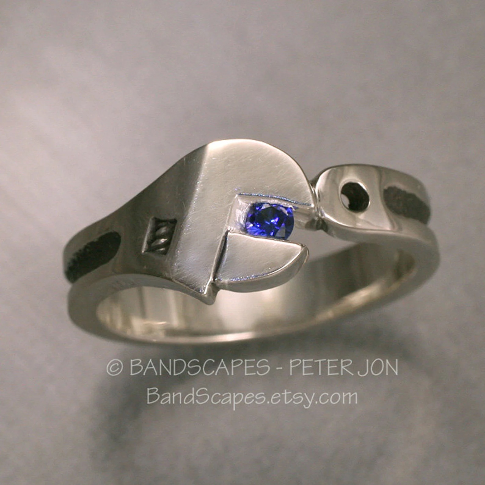 Wrench Shaped Wedding Ring