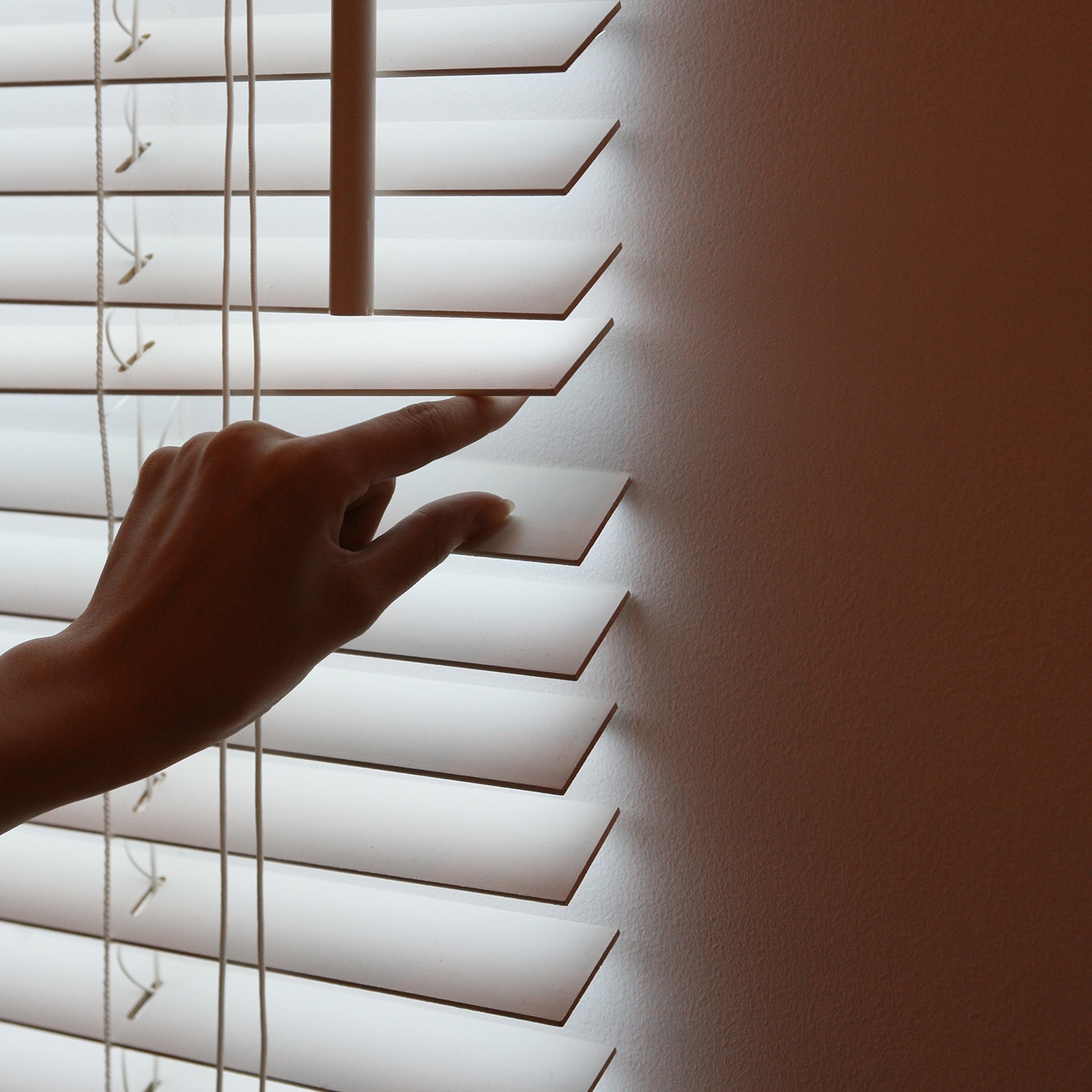 Fake Window Blinds Lamp