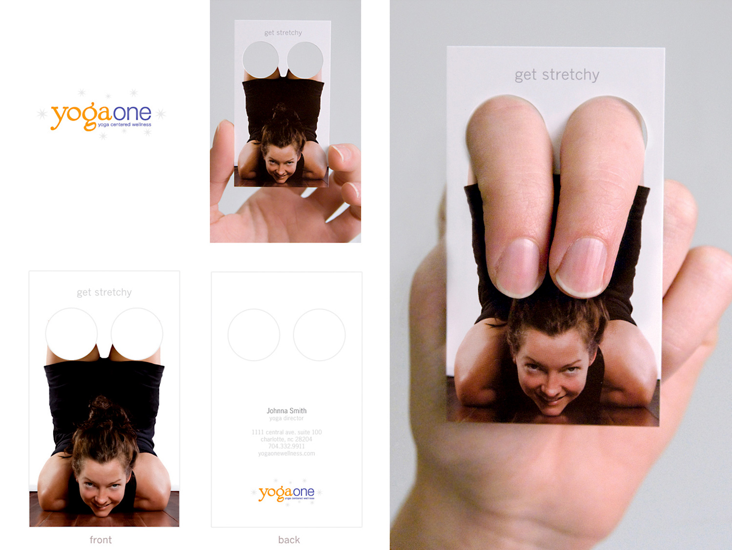 Yoga One Business Card