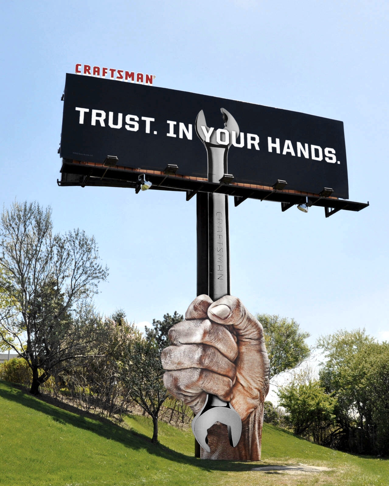 Craftsman Wrench Billboard