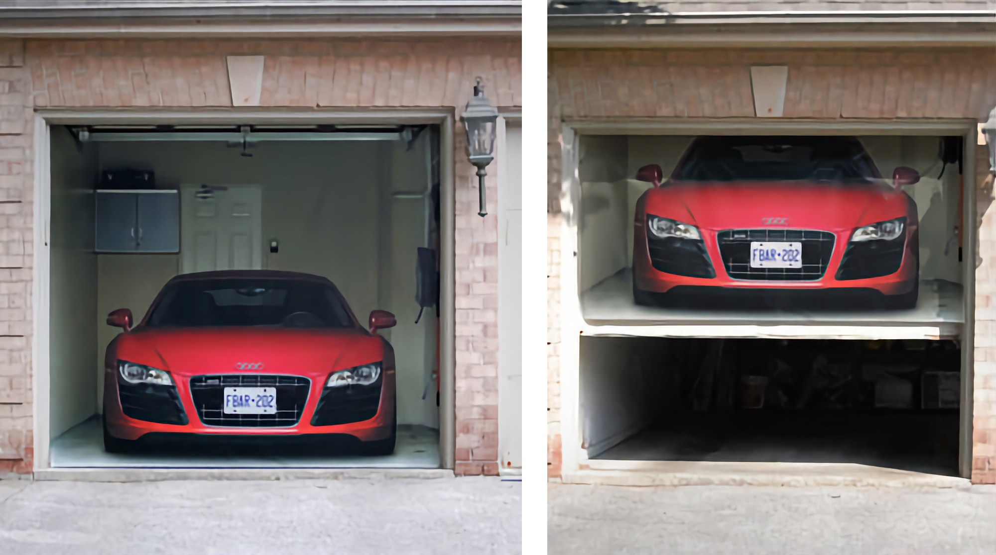 Audi Garage Sticker