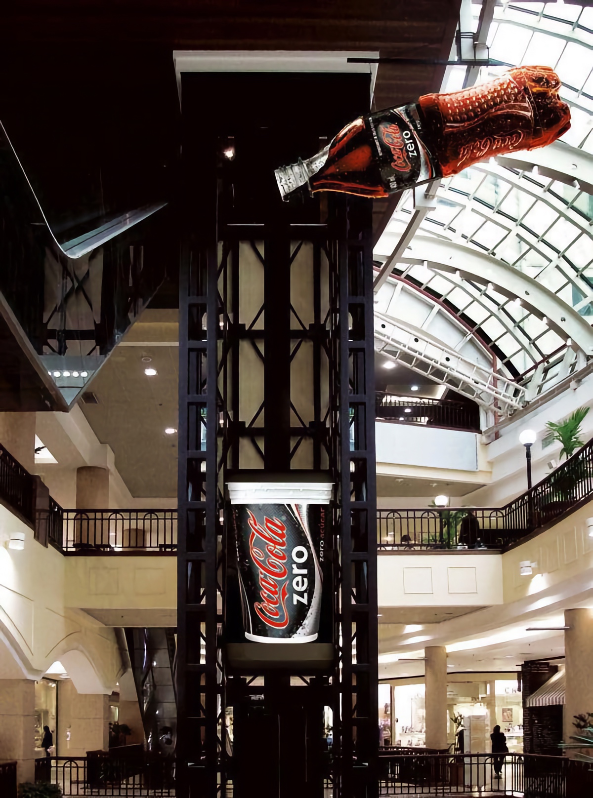 Coca-Cola Zero Elevator