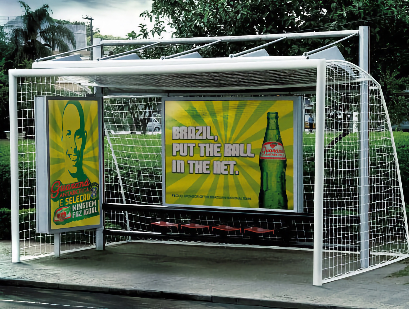 Football Bus Stop