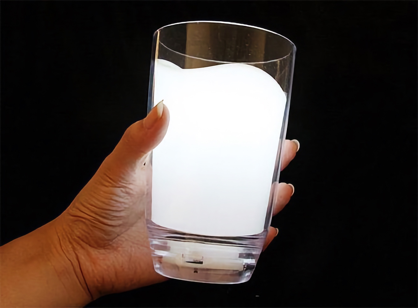 Milk Glass Lamp