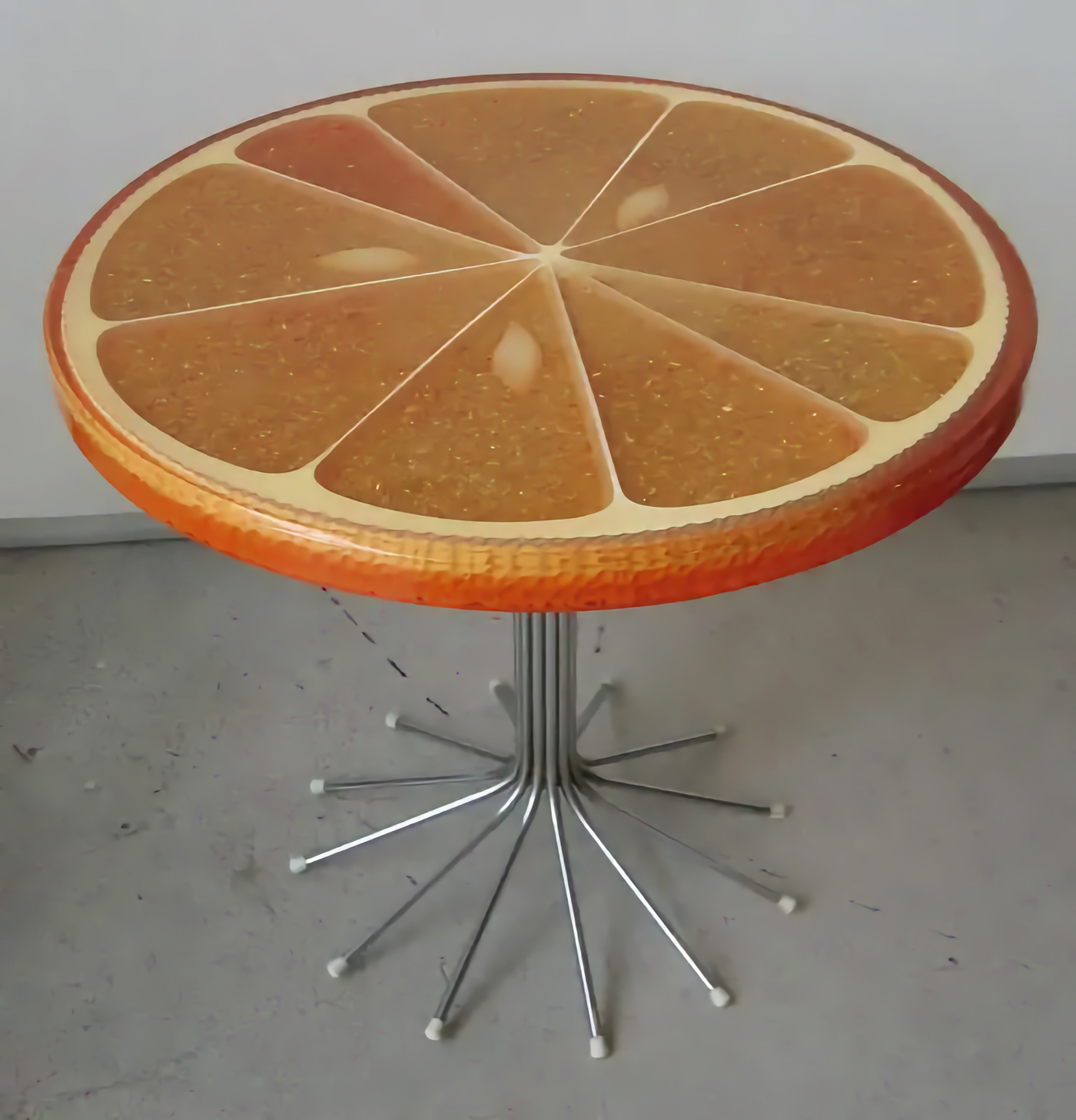 Orange Slice Table