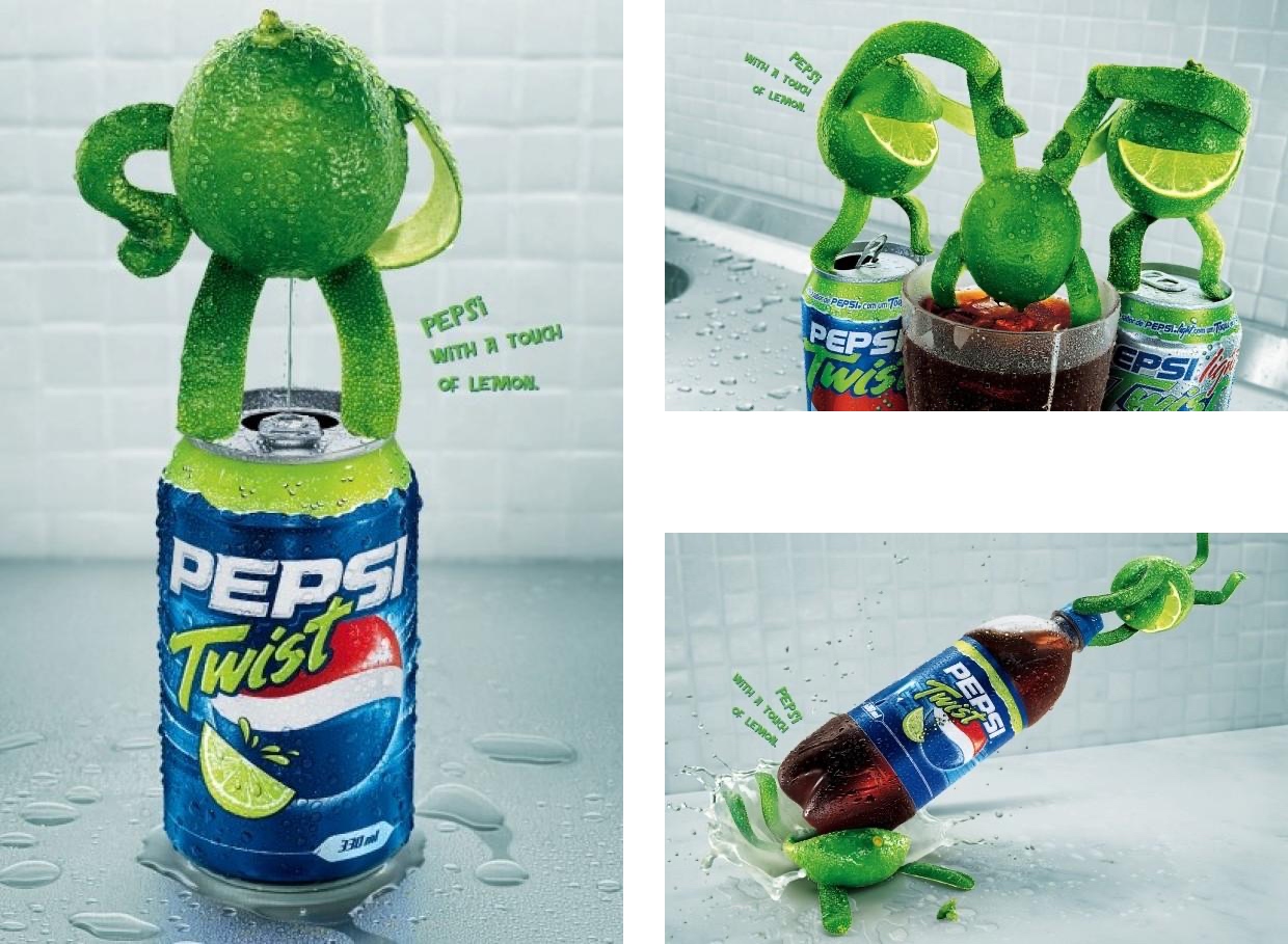 Pepsi Lemon Twist