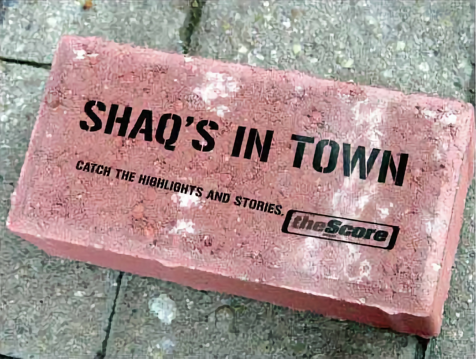 Shaq's in Town Brick