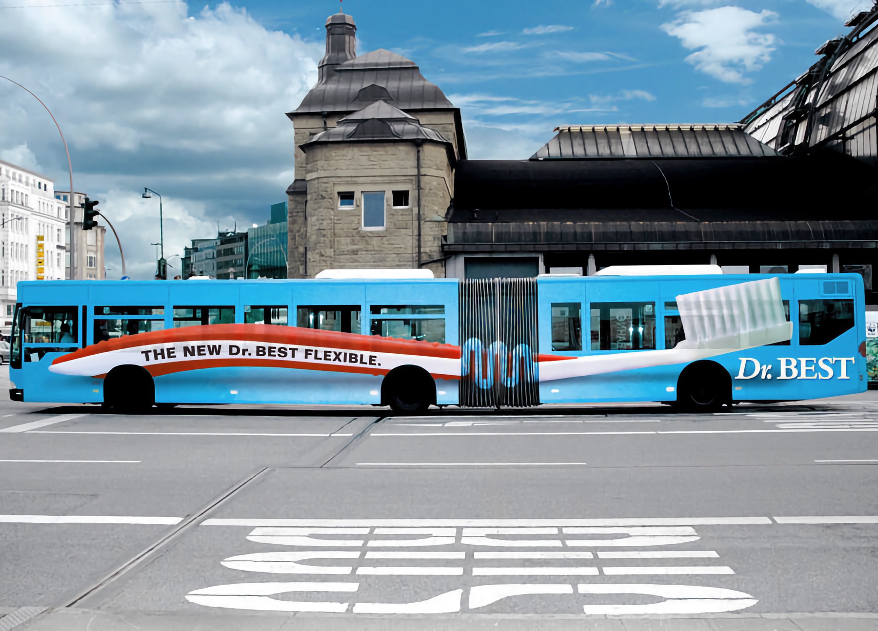 Dr. Best Toothbrush Bus