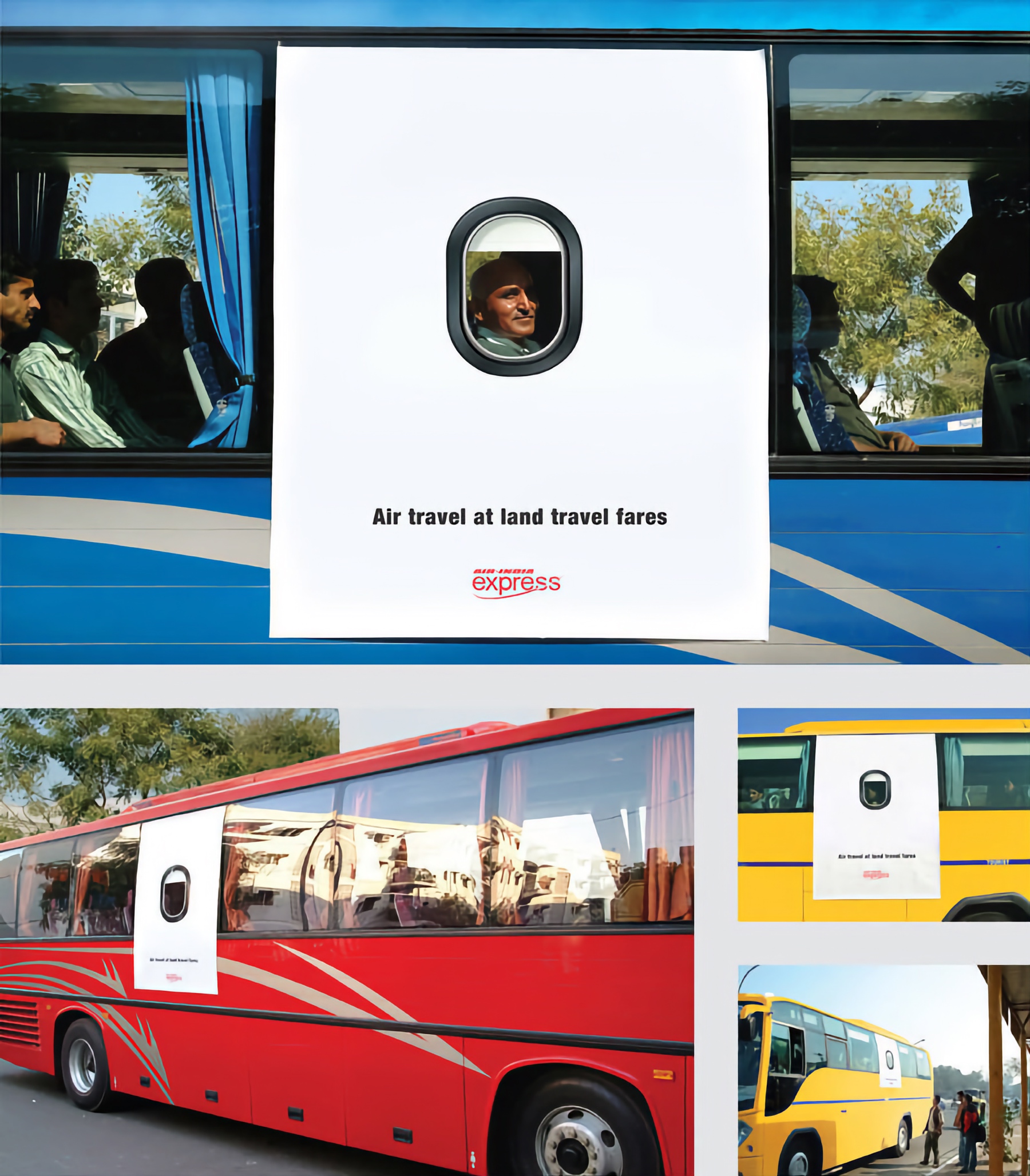 Airplane Window Bus