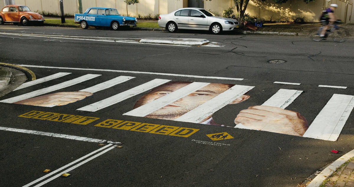 Don’t Speed Crosswalk