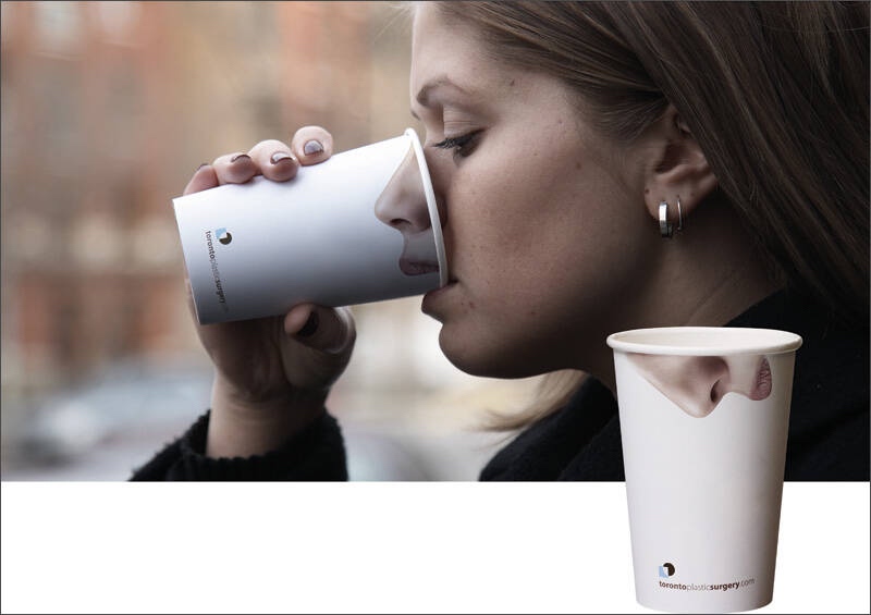 Nose Coffee Cup