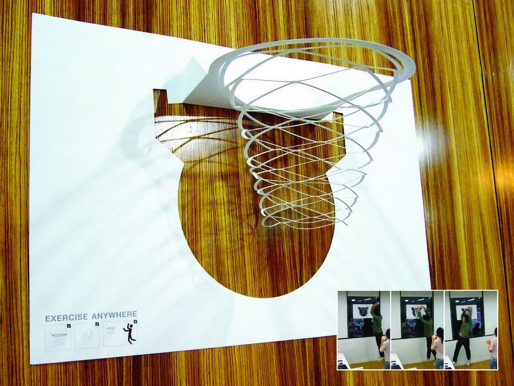Paper Basketball Net
