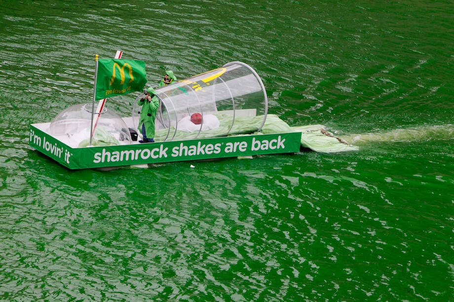 McDonald's Shake Boat