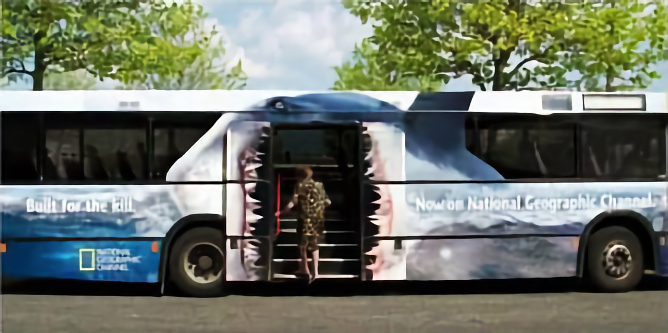 National Geographic Shark Bus