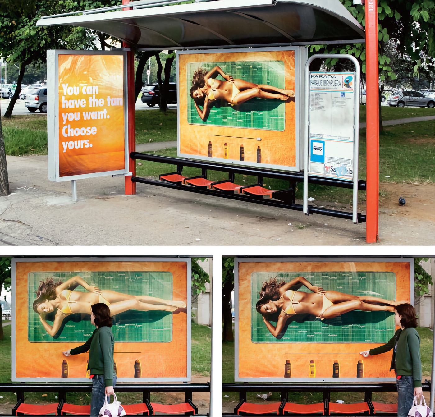 Tan Selector Bus Stop