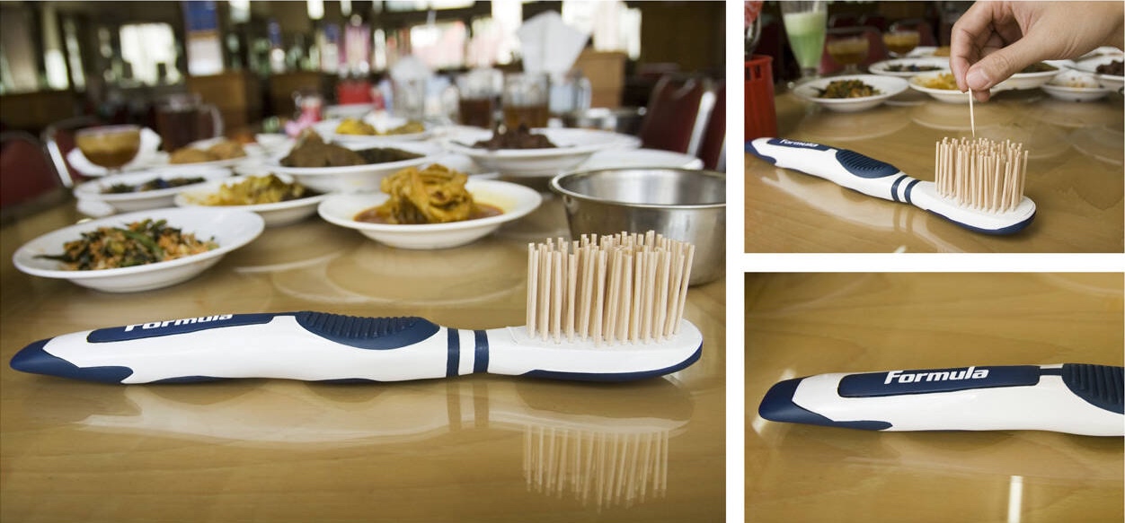 Toothpicks Toothbrush
