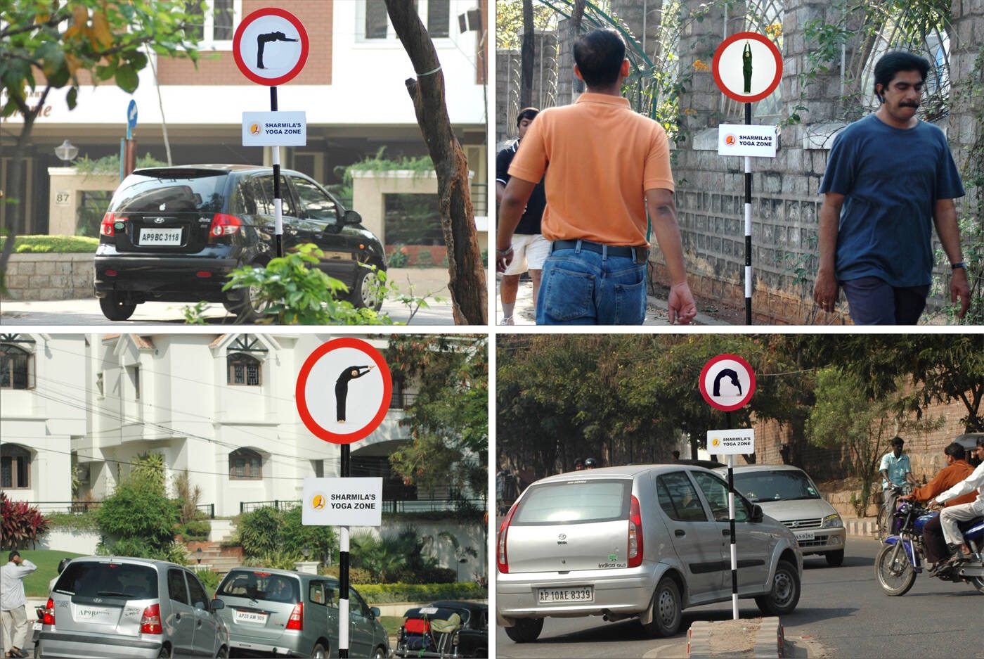 Yoga Traffic Signs