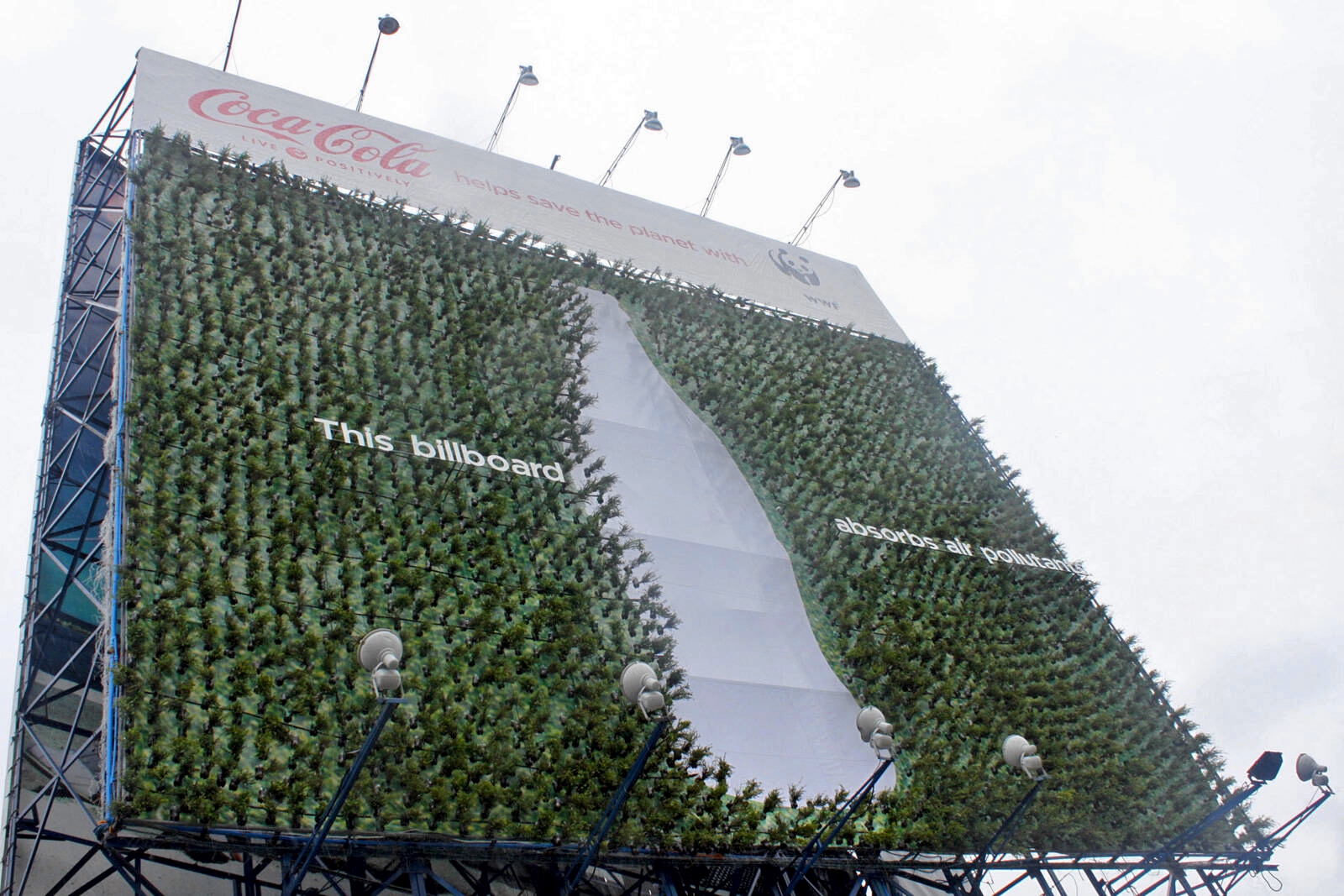 Coca-Cola Plant Billboard