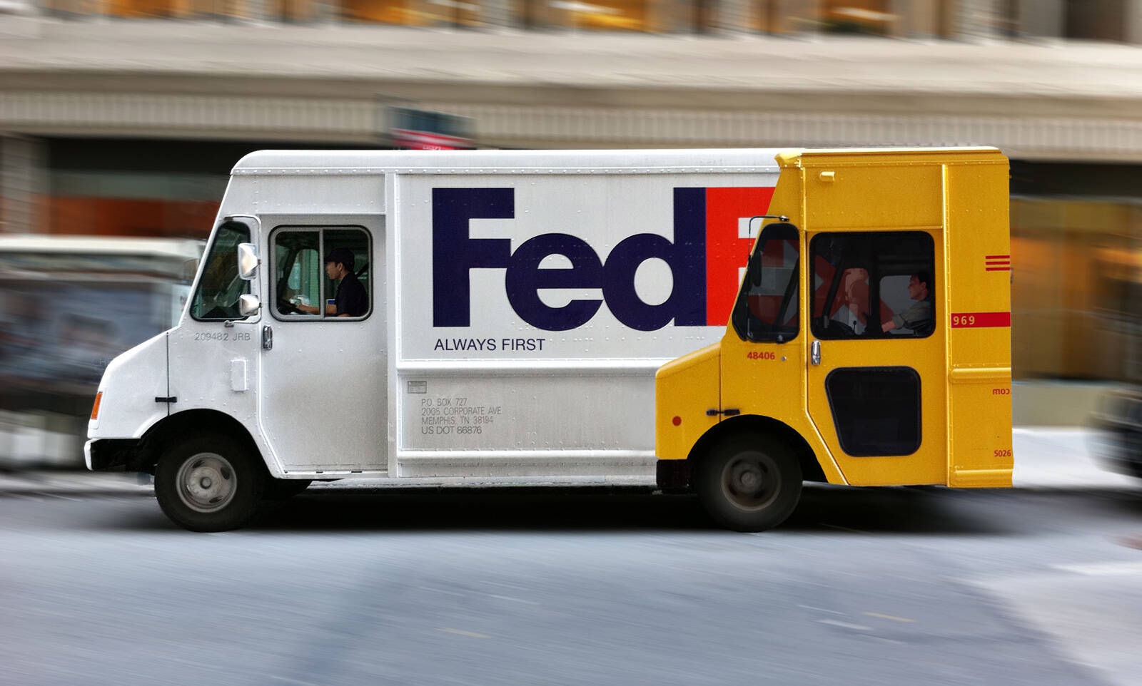 FedEx Always First Truck