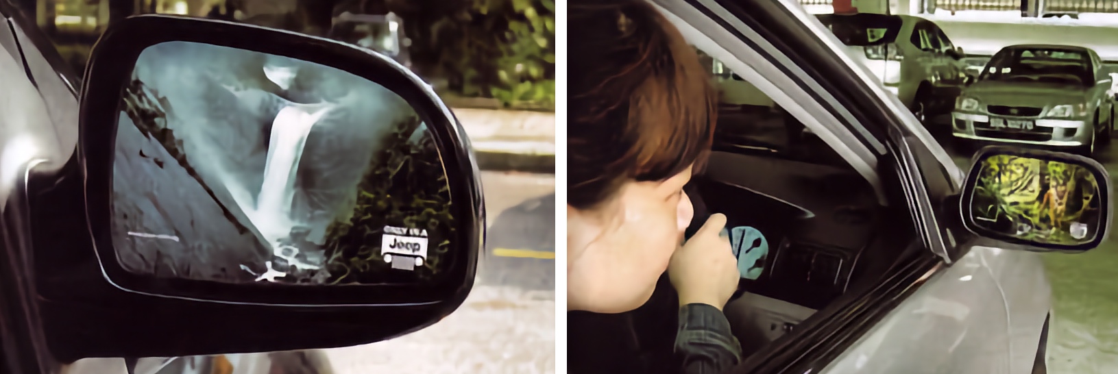 Only in a Jeep Car Mirrors