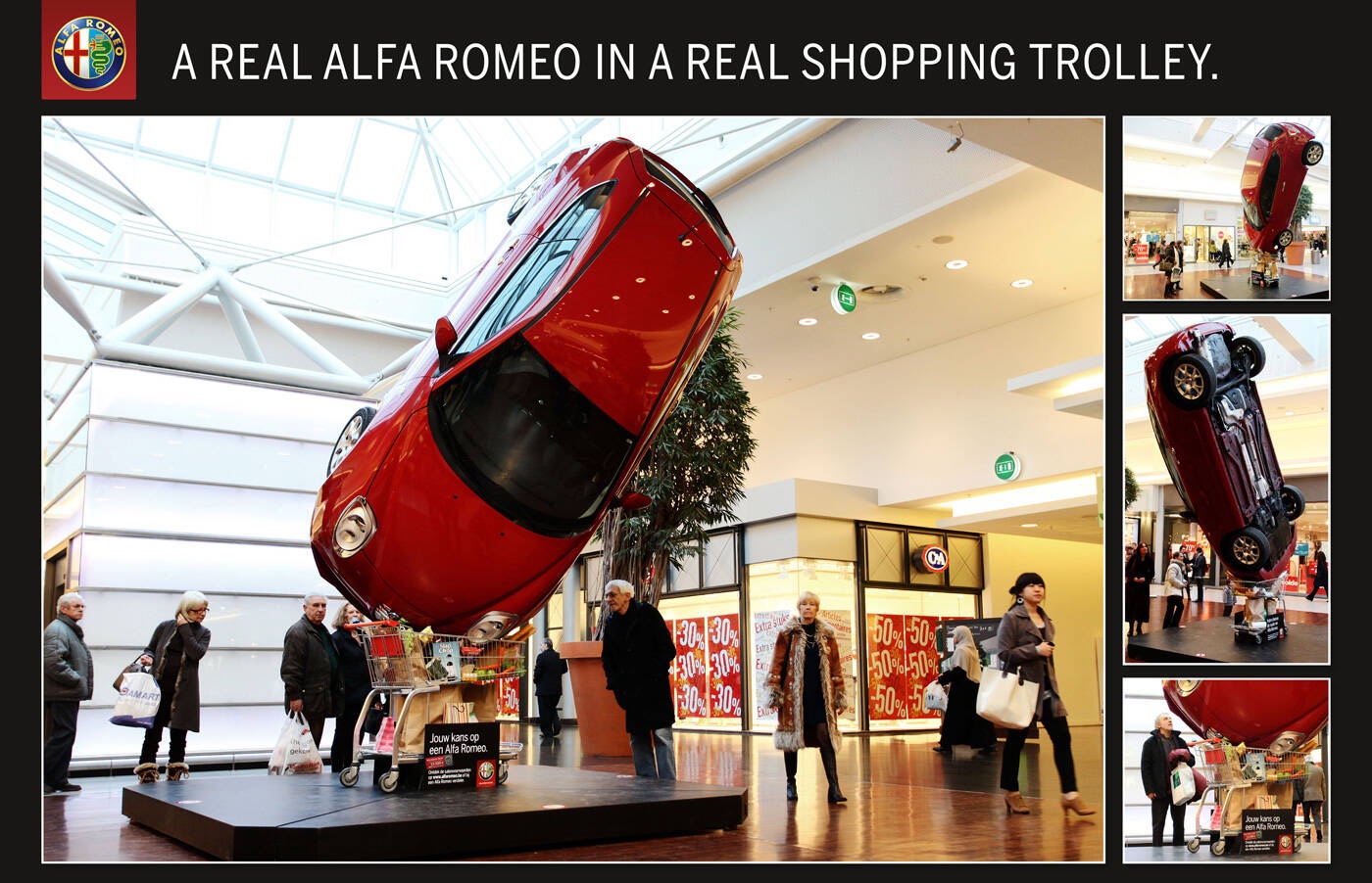 Alfa Romeo Shopping Cart
