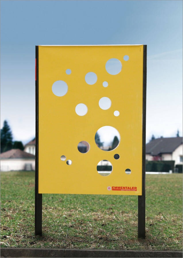 Emmental Cheese Billboard