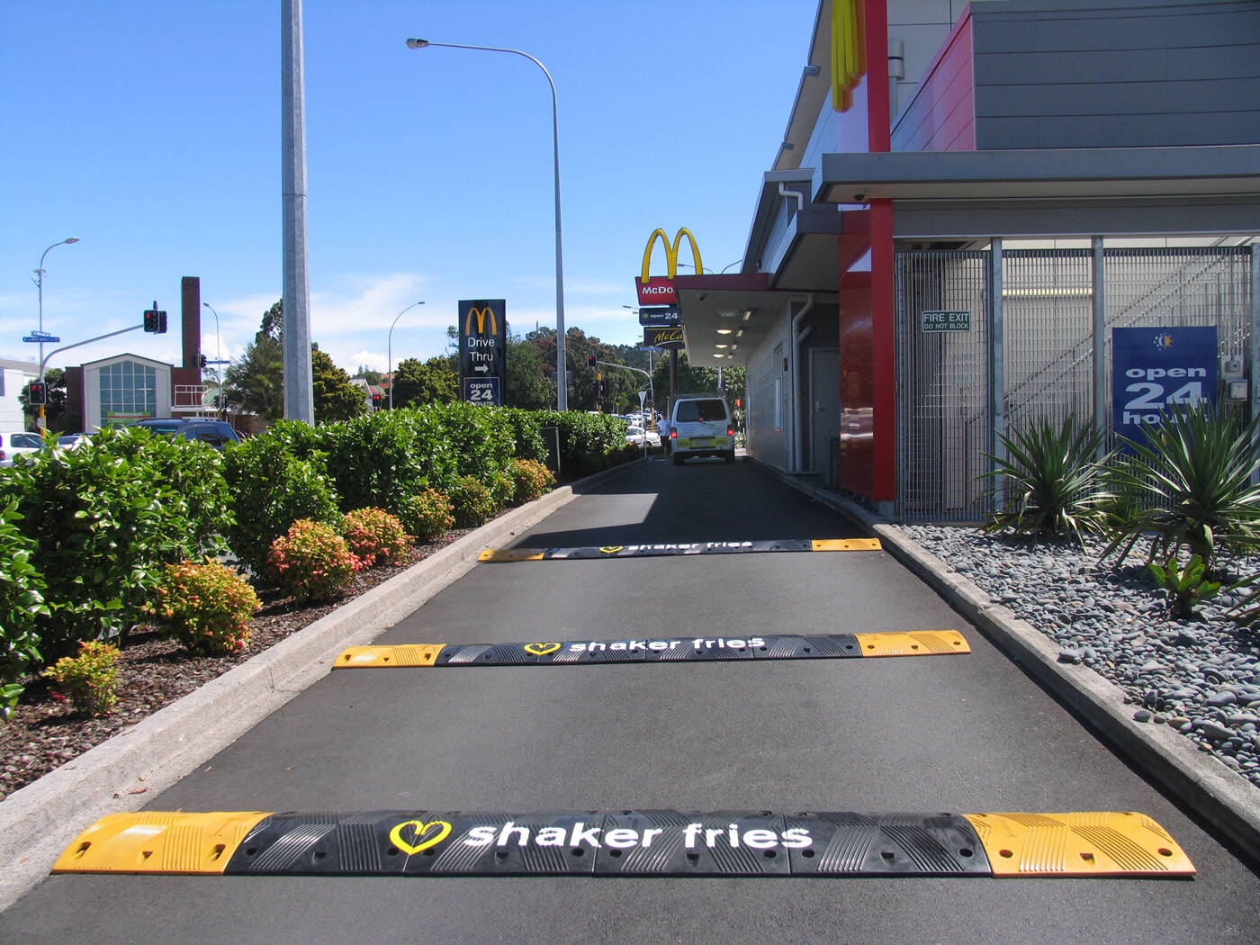 McDonald's Speed Bumps