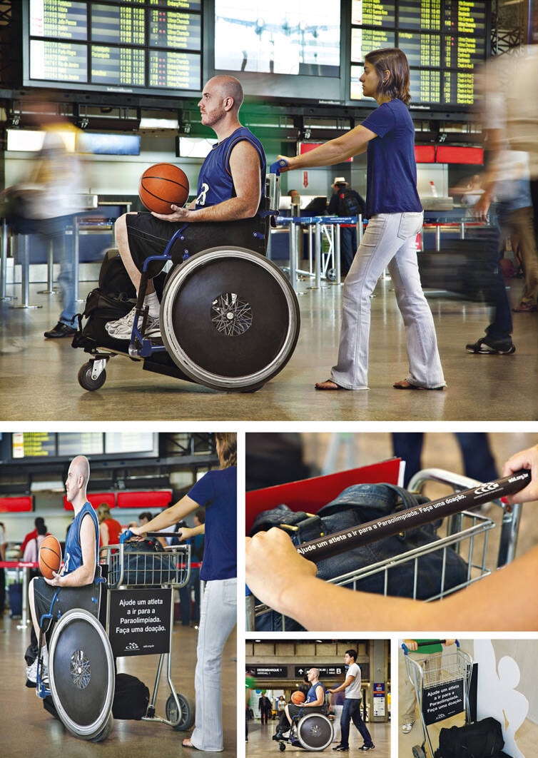 Wheelchair Luggage Cart