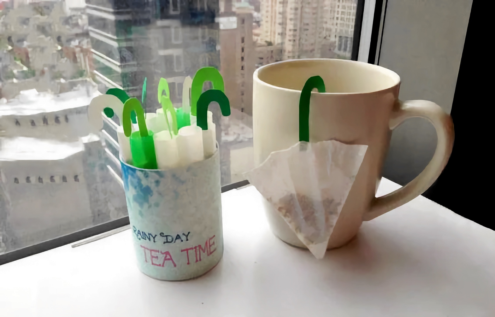Umbrella Tea Bag